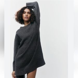 Zara soft Knit Sweater Dress